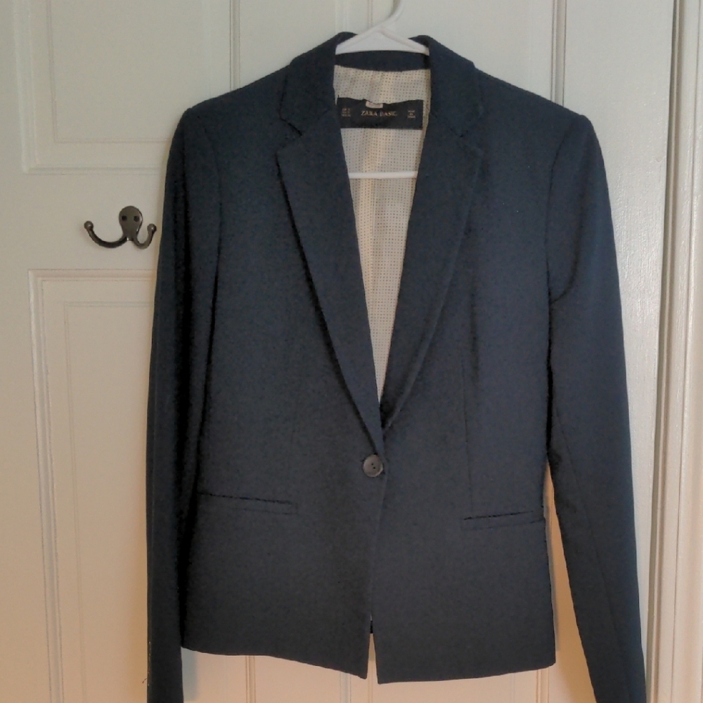 Zara Women's Navy Blazer